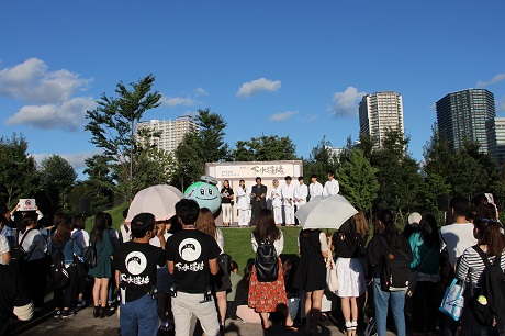 写真：修了式