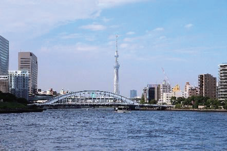 写真：よみがえった隅田川