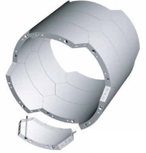 画像：ハニカムセグメント