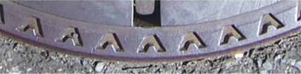 画像：ハニカムセグメント