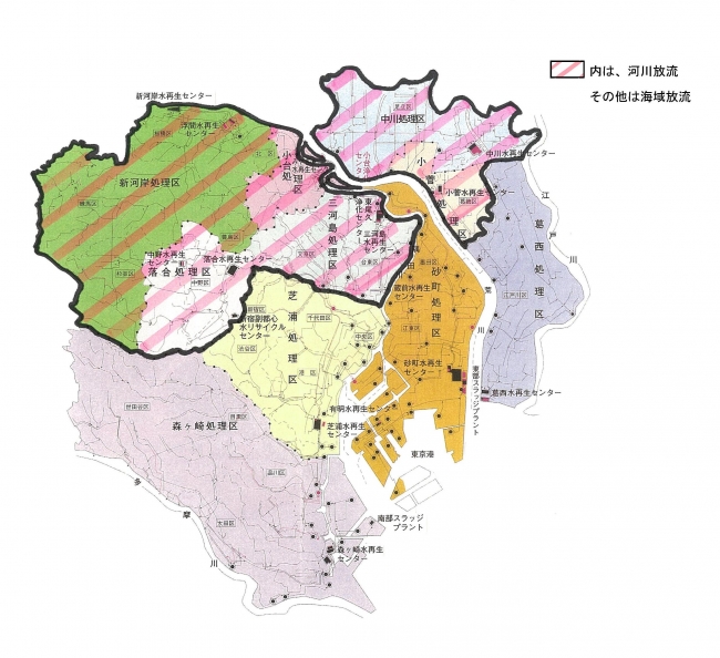 特別区の区域内の図