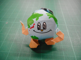 立体アースくん完成図その2