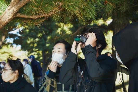 写真：フィールドワークの様子