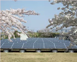 太陽光発電の写真